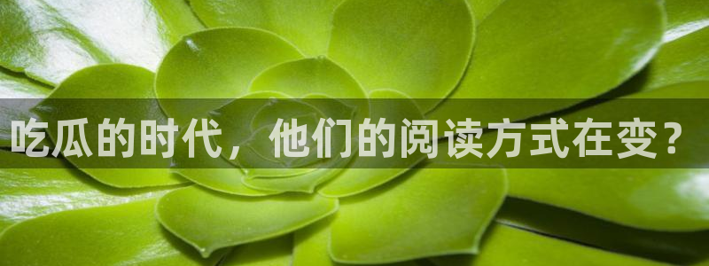 51吃瓜今日吃瓜莫里秀：吃瓜的时代，他们的阅读方式在变？