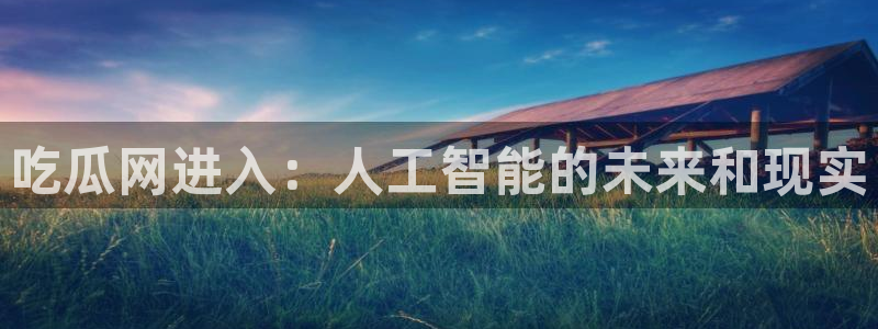 长生武道:从九龙夺嫡开始吃瓜：吃瓜网进入：人工智能的未来和现实