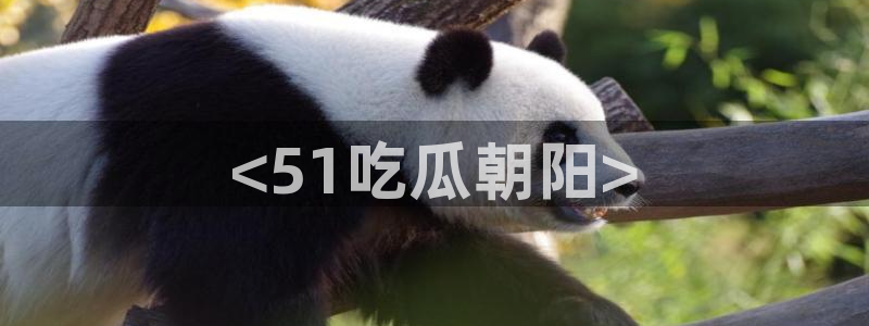黑料曝光：<51吃瓜朝阳>