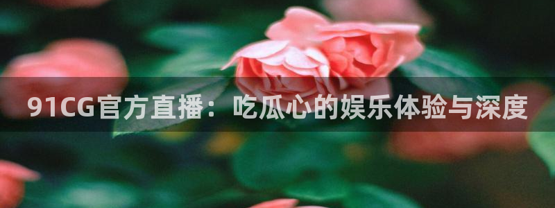 51吃瓜网今日必吃大瓜：91CG官方直播：吃瓜心的娱乐体验与深度